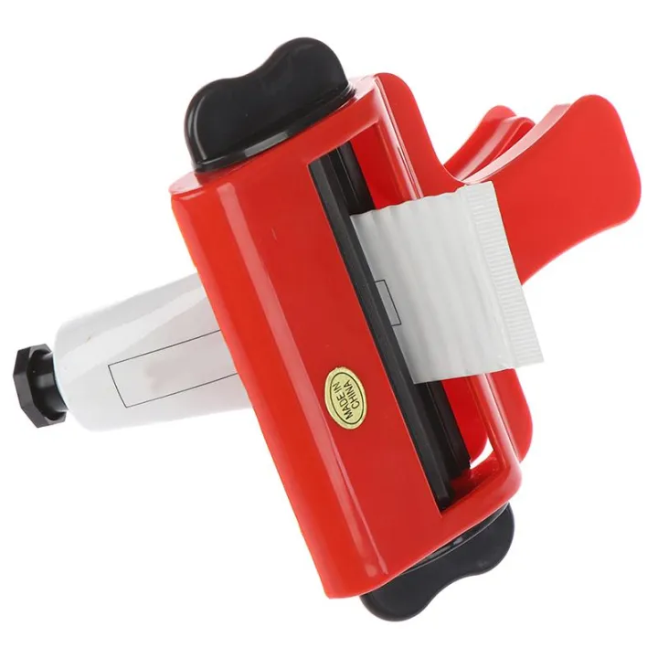 1Pc Plastic Hair Salon Color Cream Squeezer Pigment Extruder Toothpaste