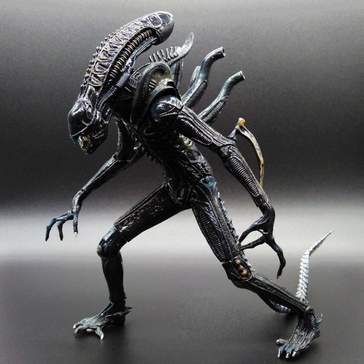 NECA Alien Action Figure Aliens Xenomorph Warrior Blue Predators Riple ...