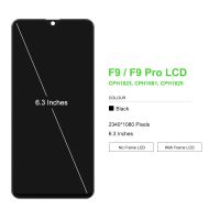 ZZOOI 6.3 Original Display For OPPO F9 LCD Screen Touch Digitizer With Frame For OPPO F9 Pro CPH1823 CPH1881 CPH1825 LCD Screen