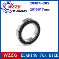 WZZG Bearing 20307(4 PC) Mountain bike non-standard ball bearing hub base bearing 20307-2RS 20x30x7 mm