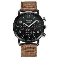 ⌚♗✘❀ XINEW Brand Watches Mens Nylon Band Date Quartz Wrist Watch