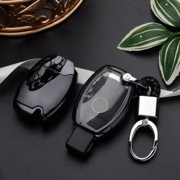 Key Fob Cover With Key Chain For Mercedes Benz A B C E S Gla Glc