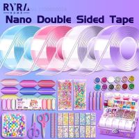 ● Nano Tape Kneading Blowing Bubble Full Set Of Nano Tape Double-sided Tape Paste Blowing Bubble Decompression Toy Sticker Tape