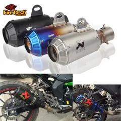 51MM Universal Motorcycle Leo Vince LV-10 Exhaust Pipe DB Killer Muffler  Escape For Z700 Z900 RS Ninja400 Z400 S1000 XR GSX 250R - AliExpress