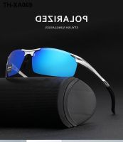 half a frame sunglasses polarized without men driving spring frog mirror leg movement