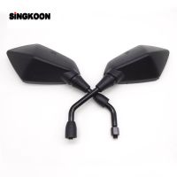 Carbon Fibre Pattern Universal 10mm Motocycle Mirror Moto Rearview Side Mirror FOR KTM 125 200 390 690 DUKE RC8 RC390 RC690 1190 Mirrors