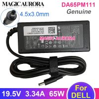 DA90PM111แท้65W ที่ชาร์จ3.34A 19.5V อะแดปเตอร์แล็ปท็อปสำหรับ DELL Vostro 15 3561 3562 3565 3568 5370 XPS 13 9333 3572 3578 5568