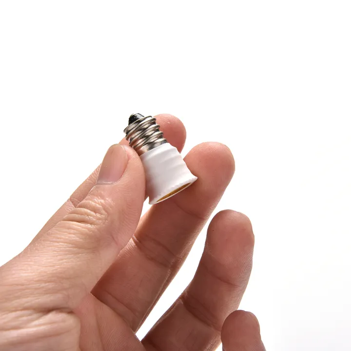 Up Top E12 To E14 Bulb Lamp Holder Adapter Socket Converter Light Base