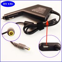 New prodects coming 20V 4.5A Laptop Car DC Adapter Charger Power USB for IBM Lenovo Thinkpad X100 X100e X121 X120e X121e X200 X201 X220 X230 X300