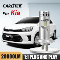 H7 Led Headlight Bulbs 20000lm 6000K Plug And Play Mini Diodes Car Lamps Turbo Auto Tuning For Kia Rio 3 4 Sportage Sorento Ceed