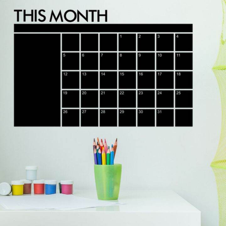 large-magnetic-calendar-blackboard-stickers-removable-erase-planner-whiteboard-household-home-supply-pvc-office