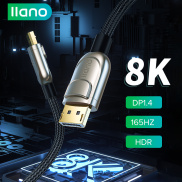 Llano Cáp DisplayPort 1.4 Cáp DP Sang DP 8K 4K 2K HDR 165Hz 144 HZ 60Hz Bộ