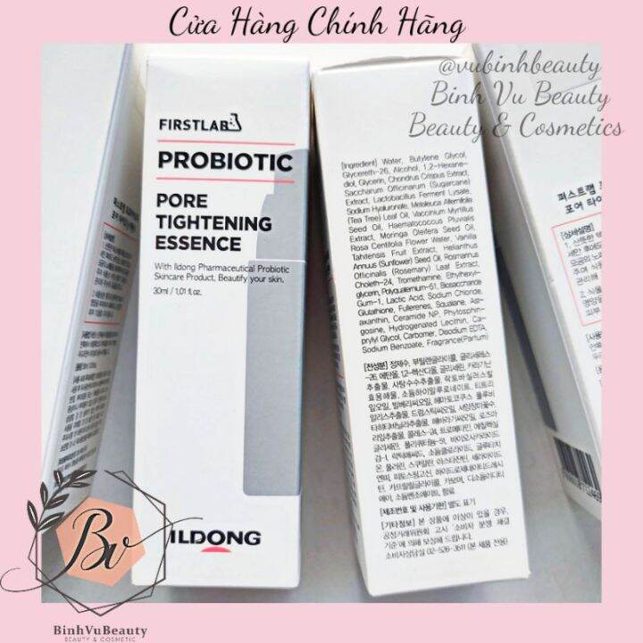 TINH CHẤT MEN VI SINH ILDONG PROBIOTIC PORE TIGHTENING ESSENCE Lazada.vn