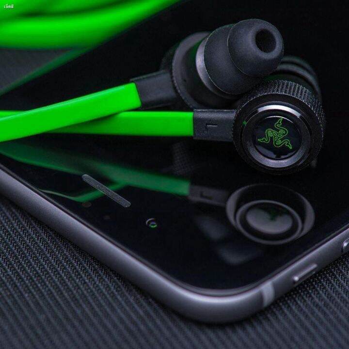 razer-hammerhead-pro-v2-earphone-3-5mm-wired-in-ear-gaming-headset-for-pc-ps4-switch-ios-andriod-หูฟังเกมมิ่ง