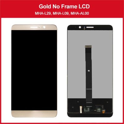 จอ Lcd ขนาด5.9นิ้วสำหรับจอแสดงผล Huawei Mate 9เครื่องอ่านพิกัดหน้าจอสัมผัสพร้อมกรอบสำหรับเปลี่ยน Mha-l29 Lcd Huawei Mate 9