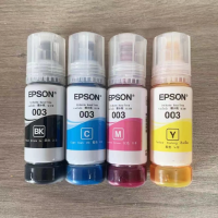 หมึก Epson 003 แท้?% Epson L3110 / L3150 / L5190/L3210/L3216/L3250/L3256/L5290/L5296（สามารถออกใบเสร็จได้）