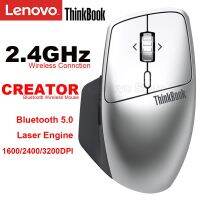 Lenovo Thinkbook ผู้สร้างเมาส์ไร้สายกับ3200DPI 2.4Ghz + บลูทูธ5.0อัจฉริยะ/สัตว์/โหมดประหยัดพลังงานสำหรับ Windows 7/8/10/11