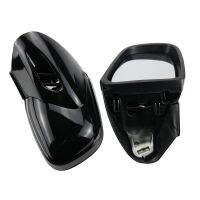 Bright Black Motorcycle Rearview Side Mirrors Fits For-BMW K1200 K1200LT K1200M 1999-2008