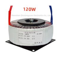 หม้อแปลง Toroidal เครื่องขยายเสียง120VA หม้อแปลง120W อินพุต1110V 220V 230V 12V 15V 24V 45V สำหรับเครื่องขยายเสียง