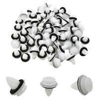 100Pcs Universal Auto Fastener คลิปยึดแผงประตูคลิปกันชนคลิปภายใน Fender สกรู Rivet Fastener Fastener คลิป