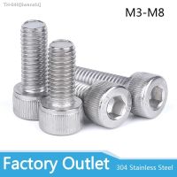 ♝∋ 10pcs M3 M4 M5 M6 M8 304 A2 Stainless Steel Black grade 12.9 steel DIN912 Hexagon Hex Socket Head Cap Allen Bolt Screw L 4 150mm