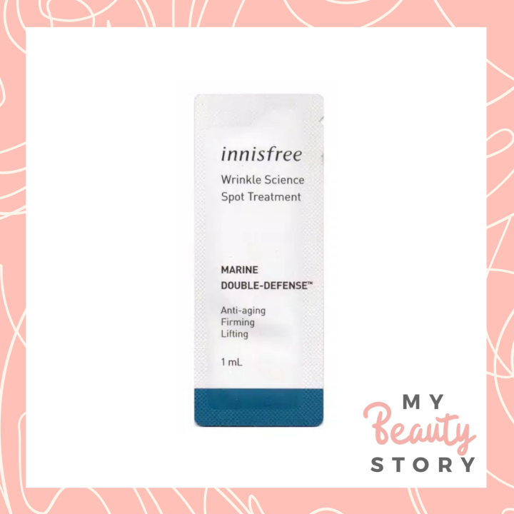 Innisfree Wrinkle Science Spot Treatment Sample Sachet | Lazada PH