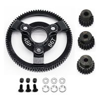 Hardened Steel 48P Spur Gear with Pinion Gear for Traxxas Slash 2WD Bandit Rustler Drag Slash Parts