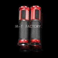 【High-quality】 รถจักรยานยนต์7/8 "22Mm Handlebar Hand Grips Bar สำหรับ Harley สำหรับ Yamaha สำหรับ Honda สำหรับ6 Color