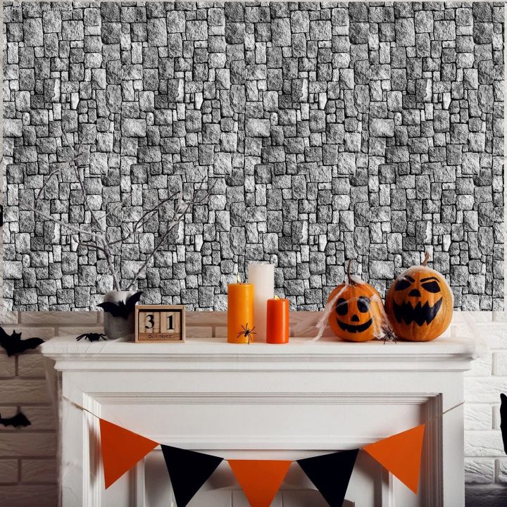 halloween-stone-wall-tablecloth-brick-wall-decor-disposable-pe-medieval-castle-themed-tablecloth-for-halloween-birthday-party