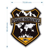 ஐ۩№ Car ADV Adventure Stickers Windshield Windscreen Luggage Aluminum Case For BMW Honda Yamaha Moto Guzzi Benelli Suzuki Motorcycle