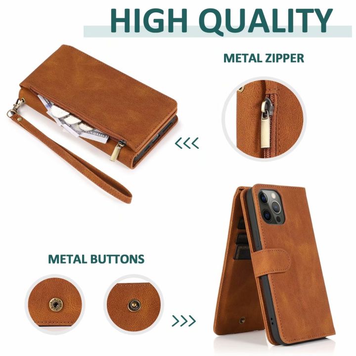 for-oppo-reno-6-pro-5g-reno6-z-zipper-cover-wallet-8-card-magnetic-flip-leather-case
