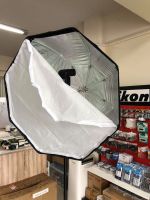 ซอฟบอคร่ม สะท้อน Godox Softbox  ไซส์ 80cm พร้อมตัวจับร่ม Selens ใช้กับแฟลชหัวค้อนได้ทุกรุ่น