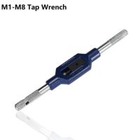 XCAN Thread Tap 10pcs M1-M3.5 HSS Metric Plug Tap Screw Tap Drill with Adjustable Tap Wrench Nano Blue Coated  Machine Tap Handtool parts Accessories