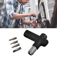 BIKE Tool Adjustable T Torque Wrench - 4, 5 &amp; 6 Nm - Premium Bicycle Maintenance Tool for Road &amp; Mountain Bikes