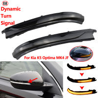 ด้านข้างแบบไดนามิกไฟเลี้ยว Blinker สำหรับ Kia K5 Optima MK4 JF Mirror Flasher Repeater Light 2016 2017 2018 2019 2020 2021