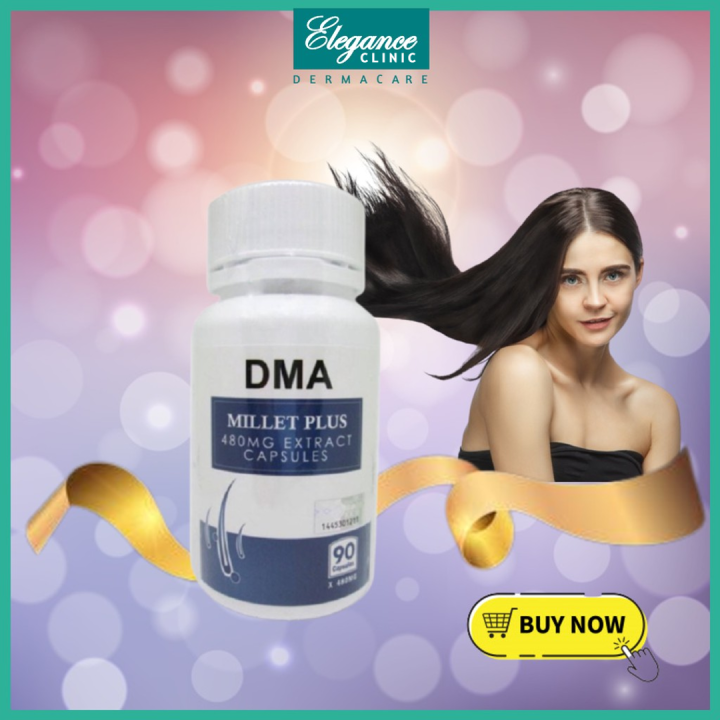 ELEGANCE DM Aesthetics MILLET PLUS Extract Capsules hair loss