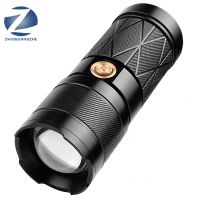 Spotlight Floodling Lantern XHP160 Super Bright Led Double Head Flashlight Waterproof Rechargeable Zoomable Torch Work Light Rechargeable  Flashlights