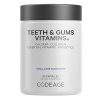 Codeage Teeth &amp; Gums Vitamins 90 capsules Healthier smiles, everyday.