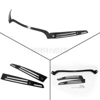 Motorcycle CNC Split Windshield Side Trim For Harley Tou Road Glide FLTR 2015-2020 19 18 17 16 Black