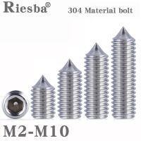 304 stainless tip set screw Hex Hexagon Socket Allen Cup Point DIY Set Door handles Bolt M2 M3 M4 M5 M6 M8 DIN916