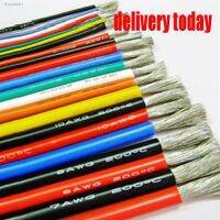 ✧♤ 4 6 7 8 10 11 12 13 14 15 16 17 18 20 22 24 26 28 30 AWG Silicone Wire Ultra Flexiable Test Line Cable High Temperature