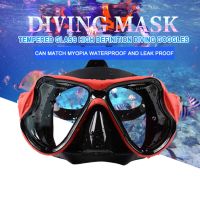 Scuba Snorkel Diving Mask Professional Snorkeling Diving Glasses for Adults Tempered Swimming Goggles Water Sports Equipment