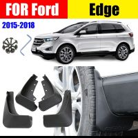 แผ่นบังโคลนรถสำหรับ Ford EDGE 4ชิ้นแผ่นบังโคลนแผ่นบังโคลนบังโคลนสไตล์ไลน์ส่วนประกอบรถยนต์