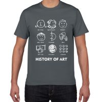 history of art funny t shirt men 100 cotton Vintage Graphic summer top men Novelty streetwear cool tshirt men homme men clothes