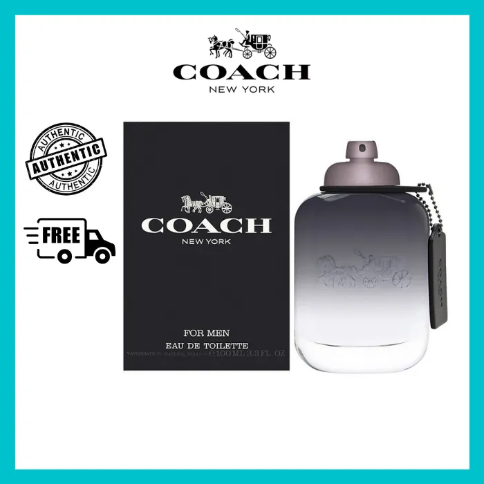 Coach New York Men's EDT 100ml 100% Authentic Perfume For Men [POP Original  Perfumes] | Lazada PH
