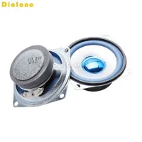 4 Ohm 5W Loudspeaker 66MM 2.5inch Square Musical Flowerpot Speaker 45MM External Magnetic Blue Foam Edge Dust Cap Height 29mm