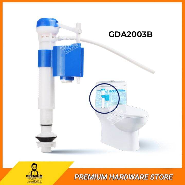 GOLDOLPHIN Adjustable Bottom Inlet GDA2003B Toilet Bowl Flush System