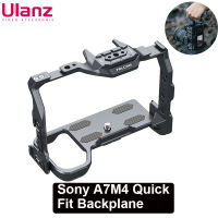 FALCAM F38 &amp; F22 &amp; F50กล้อง L-cket Quick Release อลูมิเนียมอัลลอยด์กล้องกรงแผ่นด้านล่าง V2สำหรับ A7M4 Monet