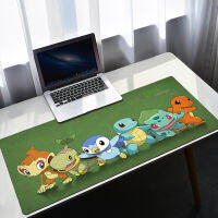 การ์ตูน Pokemon Mouse PAD เกมเมอร์ตกแต่ง mousepad ขนาดใหญ่ PC อุปกรณ์เสริมแล็ปท็อป Gamer completo โต๊ะ Varmilo แป้นพิมพ์ตาราง