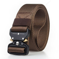 MEGE Nylon Tactical Belt Quick Release Waist Belt with Heavy Duty Buckle Outdoor Camping Mountaineering Climbing Hunting tactico